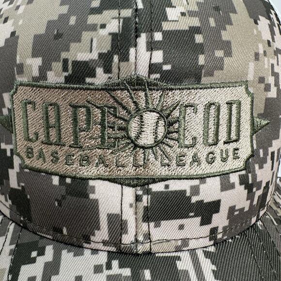 Cape Cod Baseball League Logo Camo Snapback Trucker Mesh Adjustable Hat Cap - Picture 3 of 9